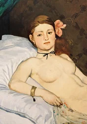 Olympia, 1863 (Detail)